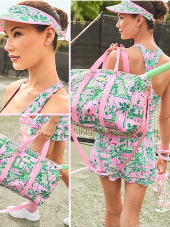 NWT Lilly Pulitzer Visor & 2 scrunchie\'s Mandevilla Baby
Always Worth It main image 8